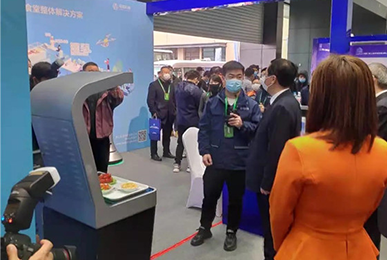 第十九屆金華工科會開幕！金華市邢市長參觀考察云澎科技